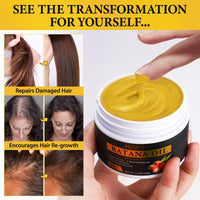 Generic Batana Oil for Hair Growth, 100% Pure Unrefined Batana Promotes Hair thickness, Repairs Damaged Hair & Skin, Reduces Hair Loss, Batana Oil for Healthier Fuller Hair (Black)
