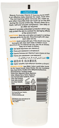 Beauty Formulas Vitamin E Facial Wash
