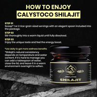 CALYSTOCO TM Shilajit Resin – 30g Pure Himalayan Shilajit with Fulvic Acid, Humic Acid, Magnesium, Calcium & Potassium – Natural Energy, Detox & Vitality Booster