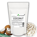 Nutrics® Coconut 2400mg per Serving Pure 90 V Capsule (1 Month Supply) Cocos Nucifera - No fillers Binders or Bulking Agents - Suitable for Vegans
