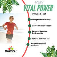 Britwell Health Vitamin D3 K2 Capsules - 3000 IU Vitamin D3 & 100µg Vitamin K2 (MK-7) - 90 Vegetarian Capsules - 3 Month Supply - High Strength Immune Support, Bone Health & Muscle Function Supplement Made in The UK