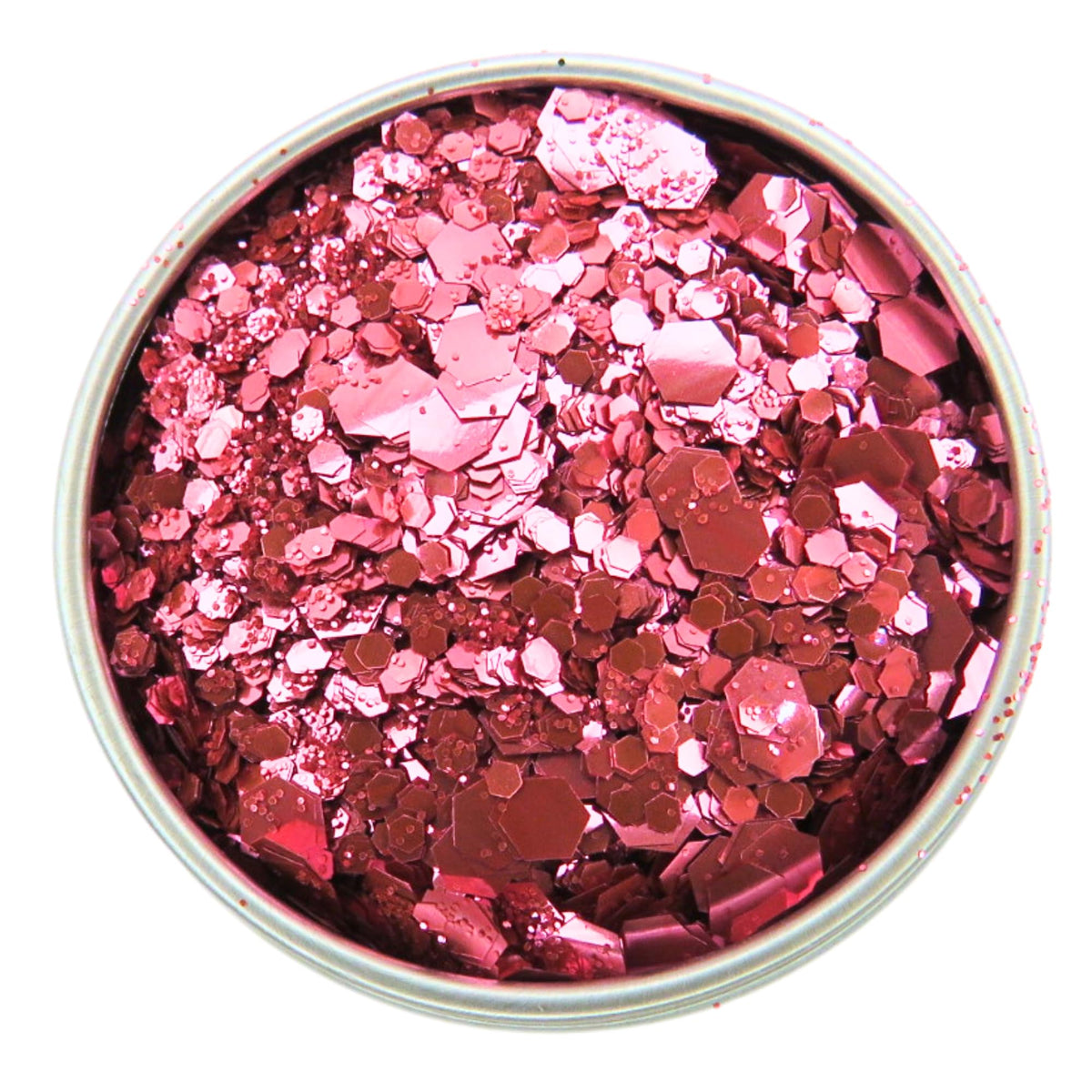 Luminosity Glitter JOIN THE ECO GLITTER REVOLUTION Luminosity Biodegradable Pink Glitter – Chunky & Fine Eco Glitter Mix | Vegan, Plant-Based, Festival Glitter for Face, Body & Hair | Eco Friendly Sparkle Makeup