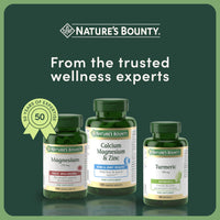 Nature's Bounty Turmeric 500 mg Capsules - Pack of 60 Capsules, Two-a-Day - 450mg of Turmeric Root - Contains Curcumin - Gluten Free