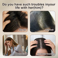 Liameph 2PCS Psoriasis Comb,Dandruff Comb,Double Sided Fine Teeth Comb,with Handle Head Lice Comb,for the Removal of Dandruff Fleas Lice Dandruff and Tangled Hair (Green,Yellow)