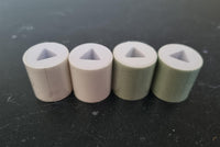 Mufira Electric Nail Polisher Buffer Rolls Refill Replacement Rollers 4 pcs
