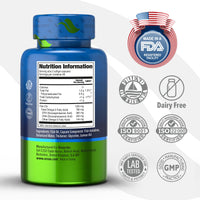 Orzax Fish Oil 1200 mg, EPA&DHA, Triglyceride Form Burpless Omega 3, Lemon Flavor, Supports Heart, Brain, Eyes, and Joints, 120 Softgels,60 Day Supply