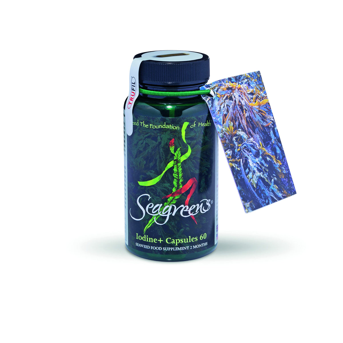 Seagreens, Seaweed Food Supplement, Iodine+ (Capsules 60)