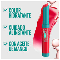 Maybelline Green Edition Balmy Lip Blush Lipstick, organic, natural colour, vegan, 004, Flare