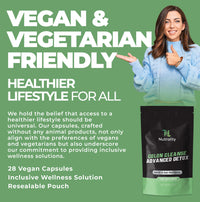 Nutrality Colon Cleanse Advanced Detox Supplement | 14-day Rapid Protocol for a Healthier You | Laxative for Constipation Relief, Stool Softener 100% Natural | Vegan | 28 Capsules