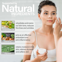 Retinol Cream | Anti aging face cream with Retinol, Antioxidant Vitamin E and Glycerin | Reduces wrinkles, brightens skin and improves elasticity | Fragrance free for sensative skin