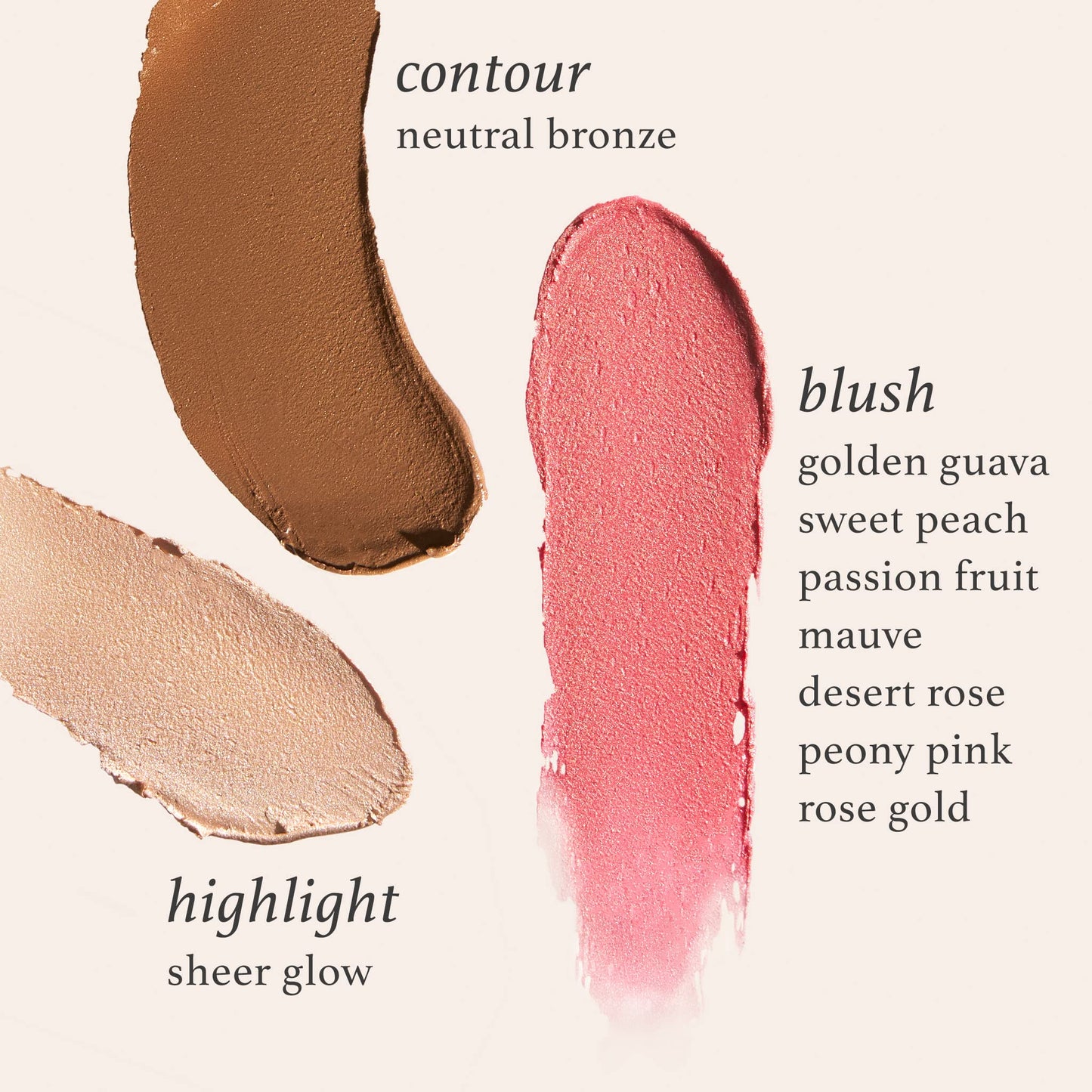 Julep Skip The Brush Cream to Powder Blush Stick - Passion Fruit - Blendable and Buildable Color - 2-in-1 Blush and Cheek Makeup Stick