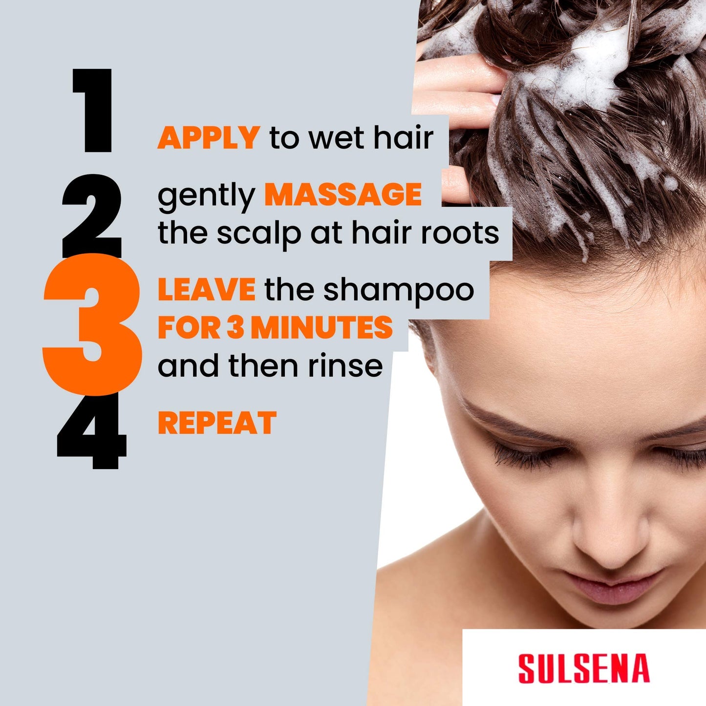 Sulsena SULSENA Anti Dandruff Shampoo for Men and Women - Effective Shampoo for Oily Hair - Anti Dandruff Relief for Itchy Scalp - Nourishing Formula - Best Anti Dandruff Shampoo for Men and Women