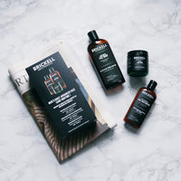 Brickell Men's Products Brickell Men's Daily Advanced Face Care Routine I, Gel Facial Cleanser Wash, Face Scrub, Face Moisturizer Lotion, Natural and Organic, Unscented