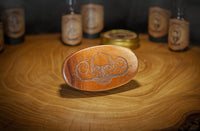 THE VINTAGE GROOMING CO. Beard Brush For Men | Military Style Oval Wooden Death Grip Brush For Grooming Mustaches Beards & Hair
