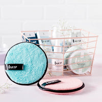 Makeup Remover Pad by Lunar Glow, A Sustainable and Eco-friendly Choice. Includes 2 pads