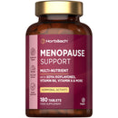 Horbäach Menopause Supplements for Women | Perimenopause & Menopause Support Complex | 180 Vegan Tablets - 6 Month Supply | with SOYA Isoflavones & Vitamin B6 | by Horbaach