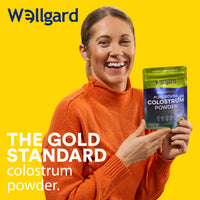 Wellgard Pure Colostrum Powder, High Levels of Immunoglobulin G (IgG), Unflavoured, GMO-Free, Hormone-Free, 60g