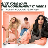 Garnier Ultimate Blends Pineapple Hair Food Multi-Use Mask, Glowing Lengths for Fine Hair, Up to 2X Less Split Ends, Boosted with Vitamins C, E, F, 400ml, No Artificial Colorants, Cruelty Free, Vegan