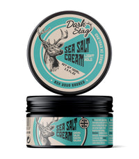 Dark Stag Sea Salt Cream, Light Hold Hair Styling Cream 100ml/3.5oz