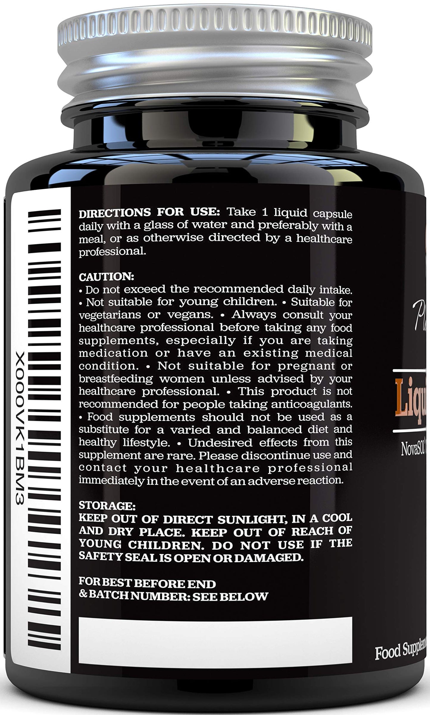 Nu U Nutrition Turmeric Curcumin Capsules (Liquid) with Vitamin D | 185 More Bioavailability NovaSOL® Curcumin | High Strength Vegetarian Premium Liquid Turmeric Curcumin not Tablets Made in The UK
