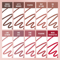 Maybelline New York Lifter Liner Lip Liner, Long-Lasting Creamy Colour, Smooth Application and Comfortable Feel, With Hyaluronic Acid and Jojoba Oil, Available in 10 Shades, Shade: Fine Line