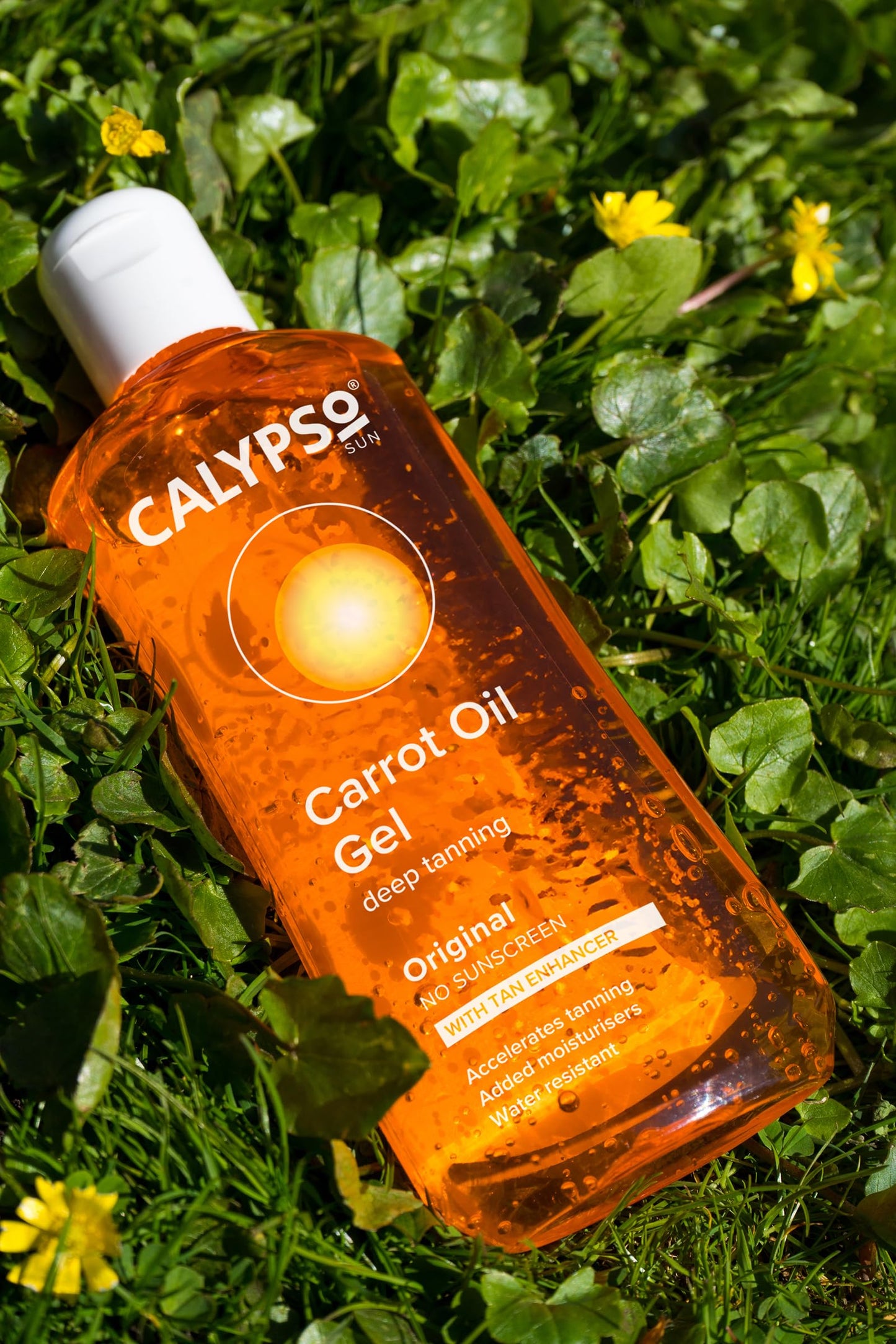 Calypso Carrot Oil Tan Extending Gel | Optimises Natural Tan | Added Moisturisers | 200Ml