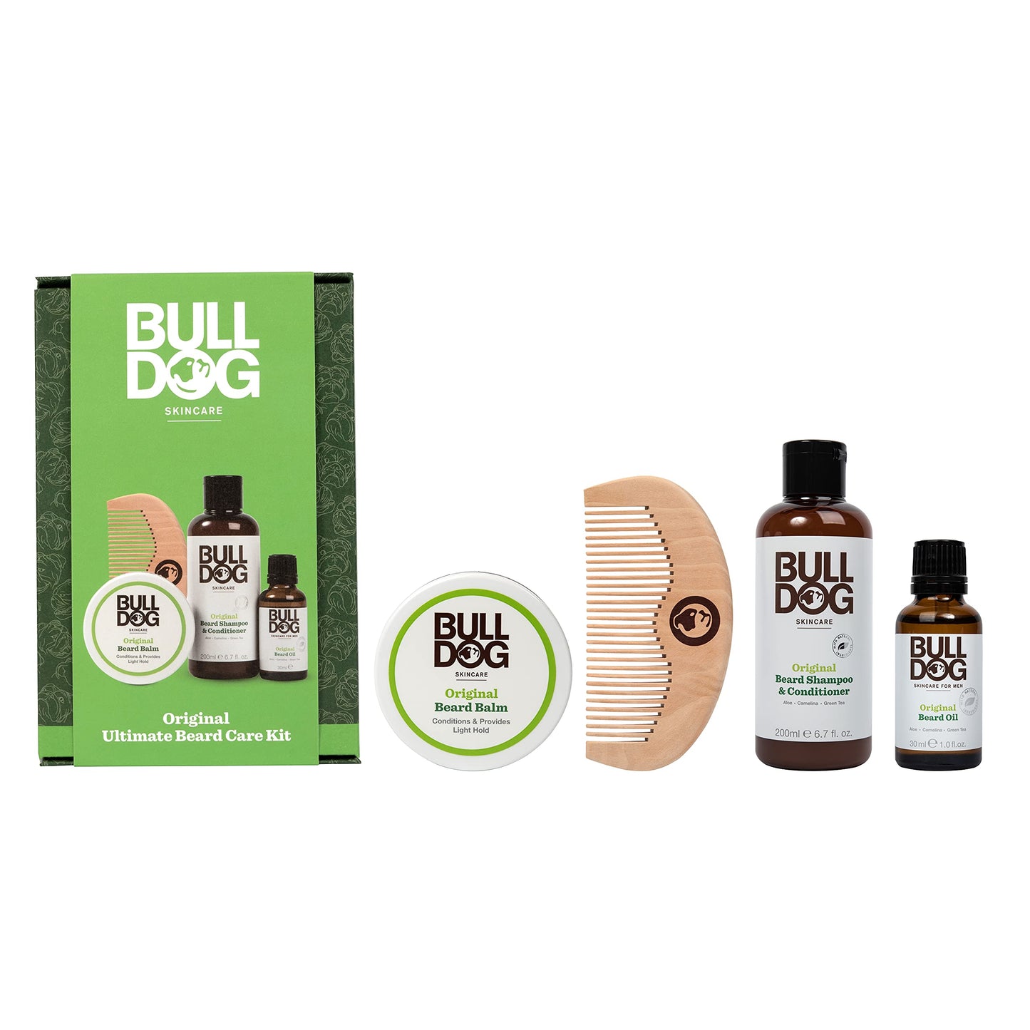BULLDOG Skincare - Ultimate Beard Care Kit, Green