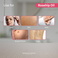 Dermavitamins DermaVitamins 100% Organic Cold-Pressed Rose Hip Oil (10ml)
