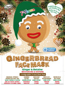 7th Heaven Winter Wonderland Gingerbread Face Mask, Hydrating Face Mask for Sensitive Skin, For Children Age 8+, Cruelty Free Sheet Masks - Genuine 7th Heaven Face Masks Skincare