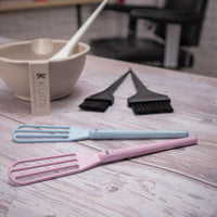 K Kumi Professional Beauty Kumi Wheat Eco-Friendly Pink Hair Colour Tinting Whisk - Smooth Mixing of Hair Tint