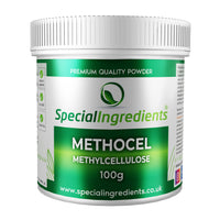 SPECIAL INGREDIENTS Methocel Methylcellulose 100g Premium Quality Food Grade, Vegan, Non-GMO, Gluten Free – Recyclable Container