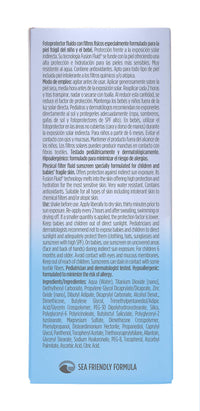 ISDIN Fotoprotector Fusion Fluid Mineral Baby SPF50 (50ml) | 100% mineral sunscreen specially formulated for children and babies' fragile skin