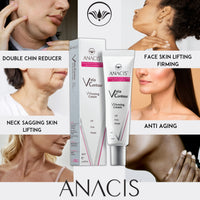 Anacis Double Chin Reducer Neck Loose Sagging Skin Lifting Tightening Firming Face Shaping. Vela Contour (CREAM)