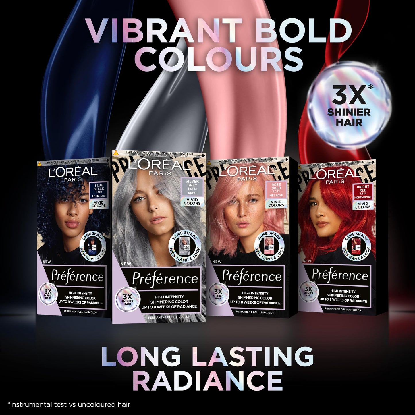 L'Oreal Paris L'Oréal Paris Preference Vivids Permanent Hair Colour, 9.23 Rose Gold