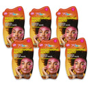 7th Heaven Passion Peel Off Face Mask with Vitamin C, Pack of 6 - Brightening Boost - All Skin Types