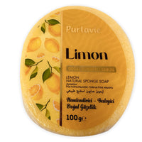 Rigasz Purlavie Exfoliating Sponge Soap Set 4 x 100 gr. – Natural and Renewing Cleaning Experience