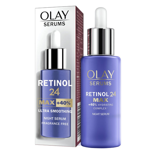 Olay Regenerist Retinol24 MAX Night Serum Without Fragrance, 40ml