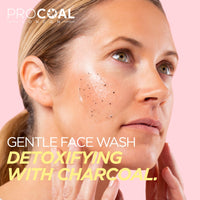 Glycolic Face Wash with Vitamin C by Procoal – Purifies, Cleanses and Resurfaces Complexion, Cruelty-Free, Made in UK