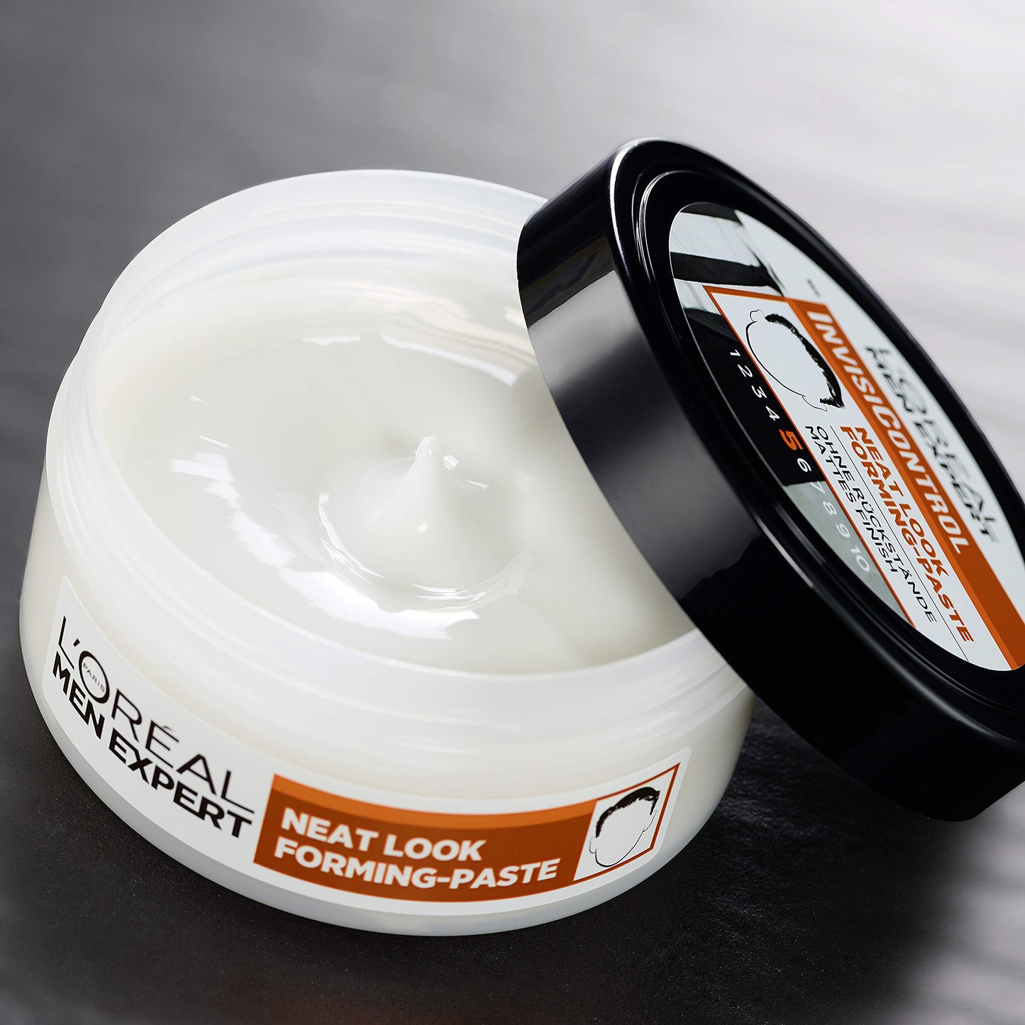 L’Oréal Paris men expert L'Oréal Men Expert InvisiControl Neat Look Forming Paste, for Nourished & Natural Styles, Can be Modelled as You Like Without Gluing, 150 ml