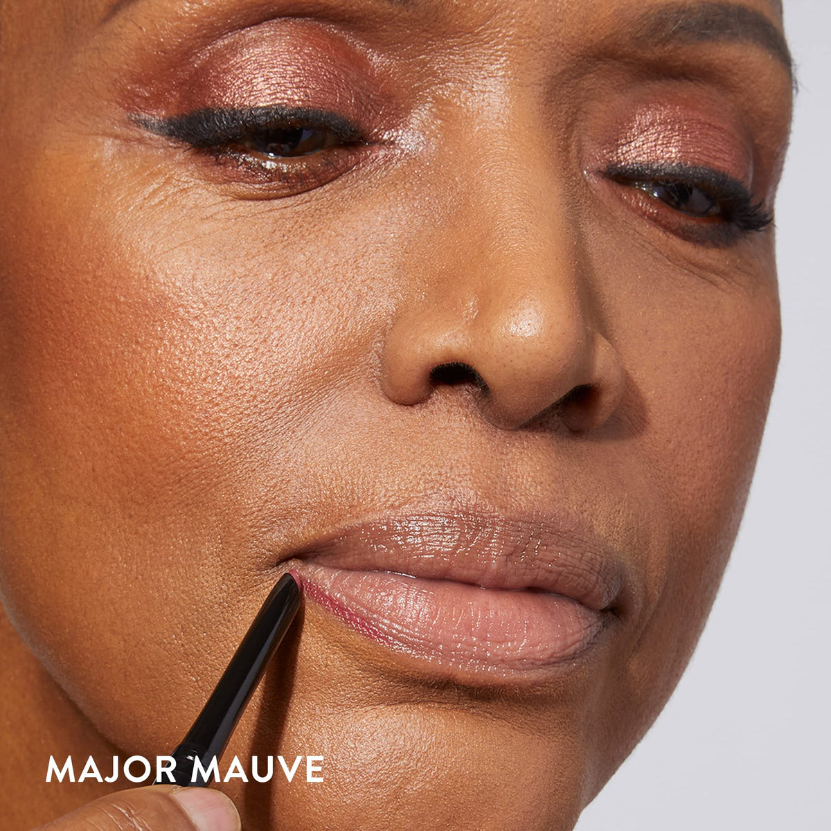 Laura Geller Beauty LAURA GELLER NEW YORK Modern Classic Lip Liner, Luxurious Creamy Long Lasting Lip Liner, Prevents Feathering and Fading, Major Mauve