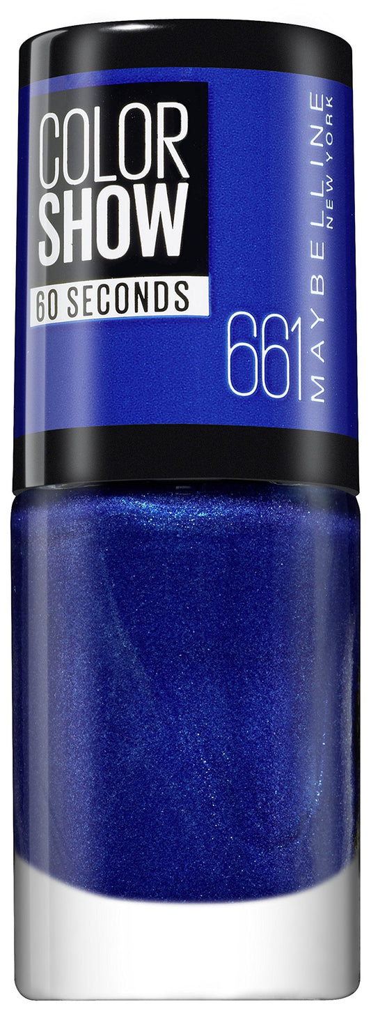 Maybelline Color Show 661 Ocean Blue Nail Polish 6.7 ml