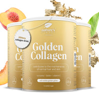 Nature's Finest by Nutrisslim Nature’s Finest by Nutrisslim Golden Collagen 360 g - Collagen Supplements for Women with Gold Glitter - High Strength Hydrolyzed Bovine Collagen Powder Type 2 with Biotin, Vitamin C and Curcuma