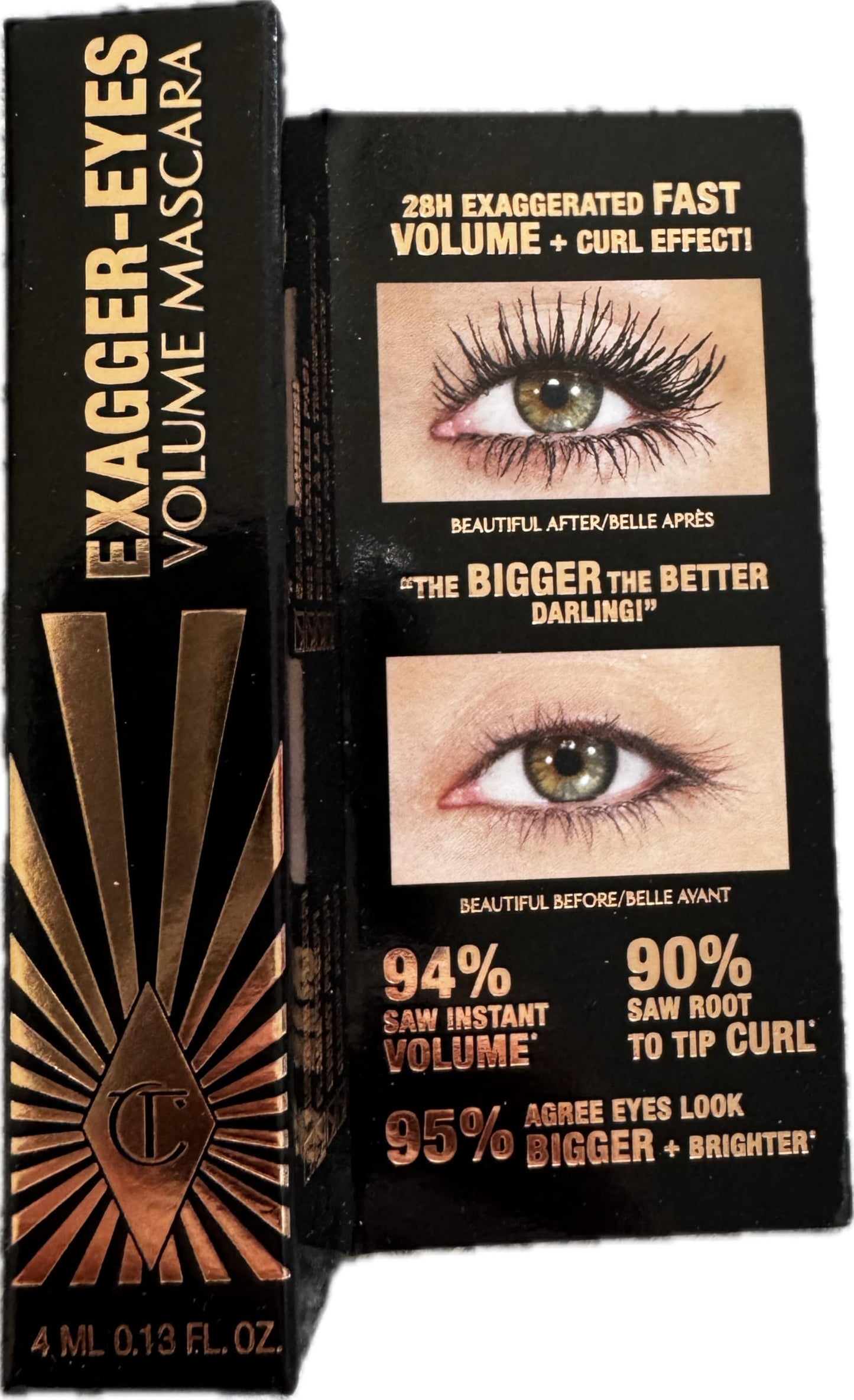 CHARLOTTE TILBURY Charlotte Tilbury | Exagger-Eyes Volume Mascara | Exagger-Black | 4ml