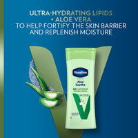 Vaseline Intensive Care Aloe Soothe Body Lotion heals and refreshes skin for dry skin 400 ml