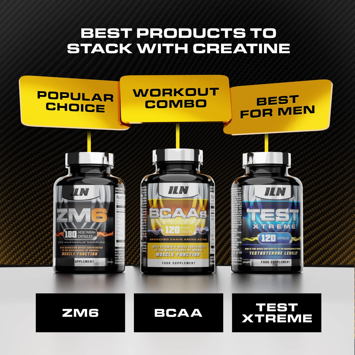 Iron Labs Nutrition Creatine Capsules - 4,200mg per Serving x 83 Servings - Creatine Monohydrate with ALA - Suitable for Men and Women (500 Capsules)
