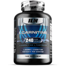 Iron Labs Nutrition L Carnitine Capsules – 1000mg L-Carnitine Tartrate per Serving for Men and Women – Vegan Friendly – 240 Capsules (4 Month Supply)