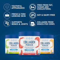 Applied Nutrition Collagen Peptides Powder - Hydrolysed Bovine Collagen Protein, Halal, Healthy Skin, Hair, Nails (Unflavoured) (150g - 30 Servings)