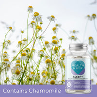 Health and Her Health & Her Sleep+ Supplements for Women - Women's Multivitamin with Lavender, Chamomile & Magnesium - Vegan, Gluten-Free - 2 Month Supply, 60 Capsules