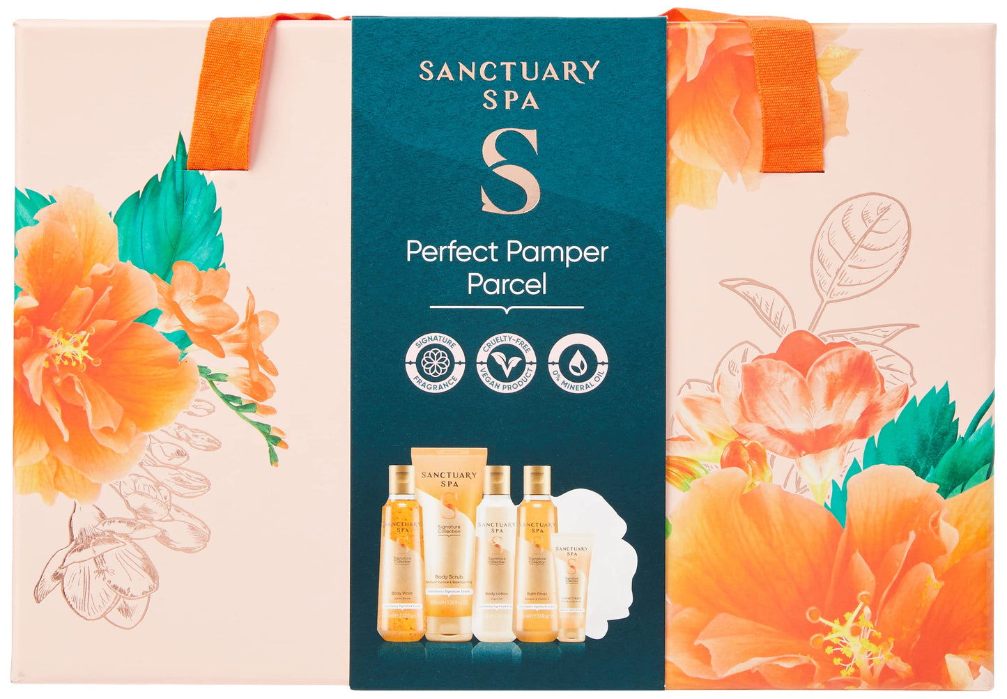 SANCTUARY Sanctuary Spa Gift Set Perfect Pamper Parcel Gift For Women, Birthday, Christmas, Vegan And Cruelty Free 355 Ml