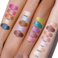 Oulac Sheer Eyeshadow Waterproof | Sheer Blue Eyeshadow & Highlighter Duo | Up to 12 Hours Wear | Longwear Blendable Shimmer Eye Make-up | Vegan & Cruelty-Free | 06g (02) No Burden